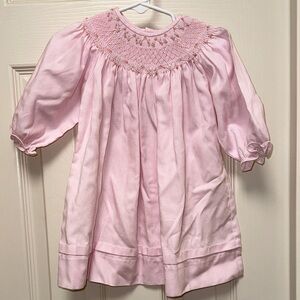 Carriage Boutique Pink Smocked Dress